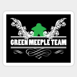 Green Meeple Team Magnet